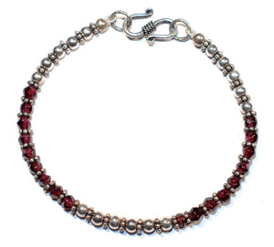 Garnet Bracelet